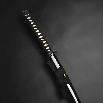 Musashi "Infinity Ring" Black Katana in shirasaya 1.