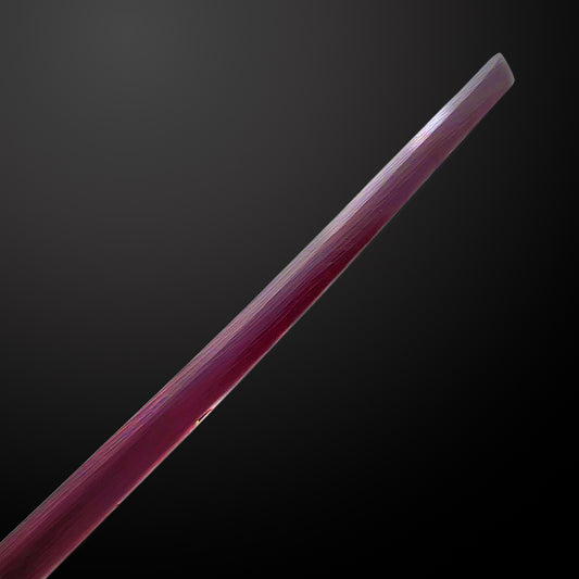 31 1/2" Red Wooden Samurai Sword (Bokken)