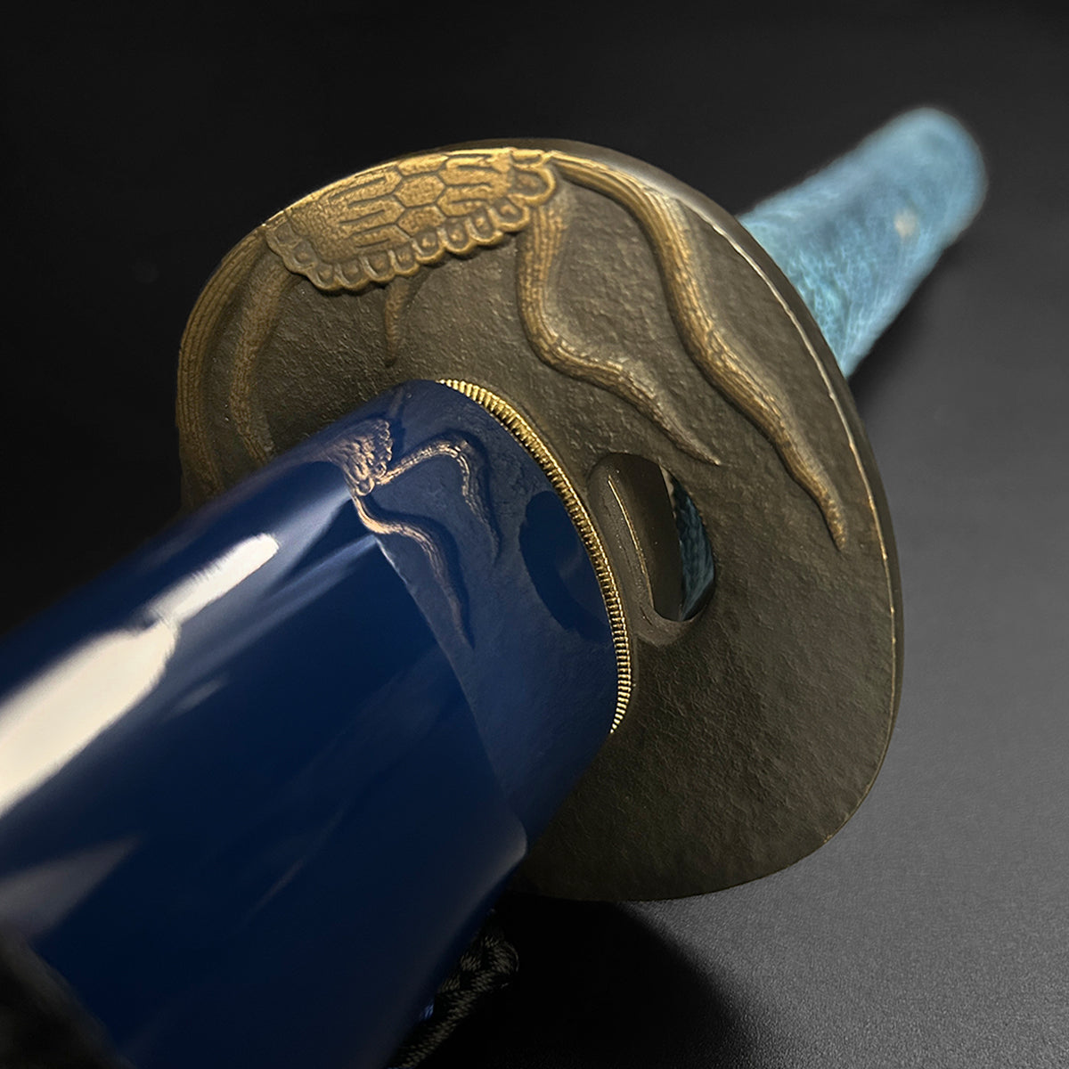 Musashi "Umigame" Katana tsuba.