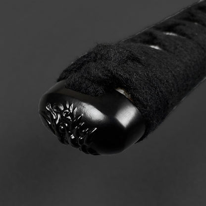 Musashi "Infinity Ring" Black Katana kashira.