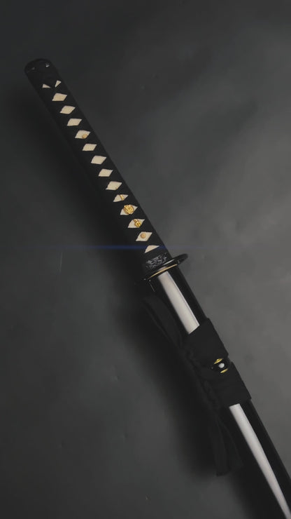 Musashi "Infinity Ring" Black Katana