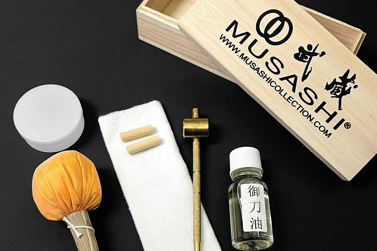 Samurai sword accessories.