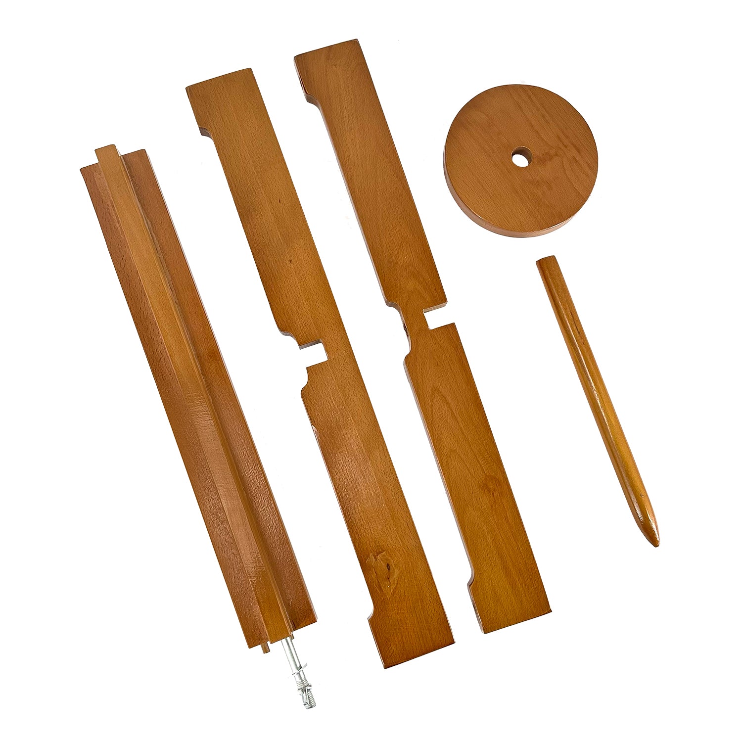 35" Wood Kando cutting stand parts.
