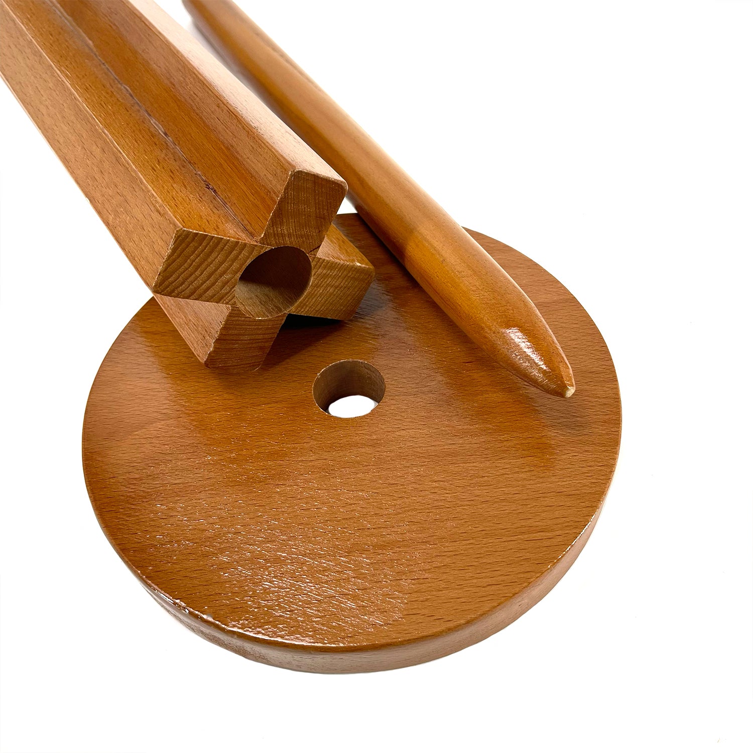 35" Wood Kando cutting stand parts 3.