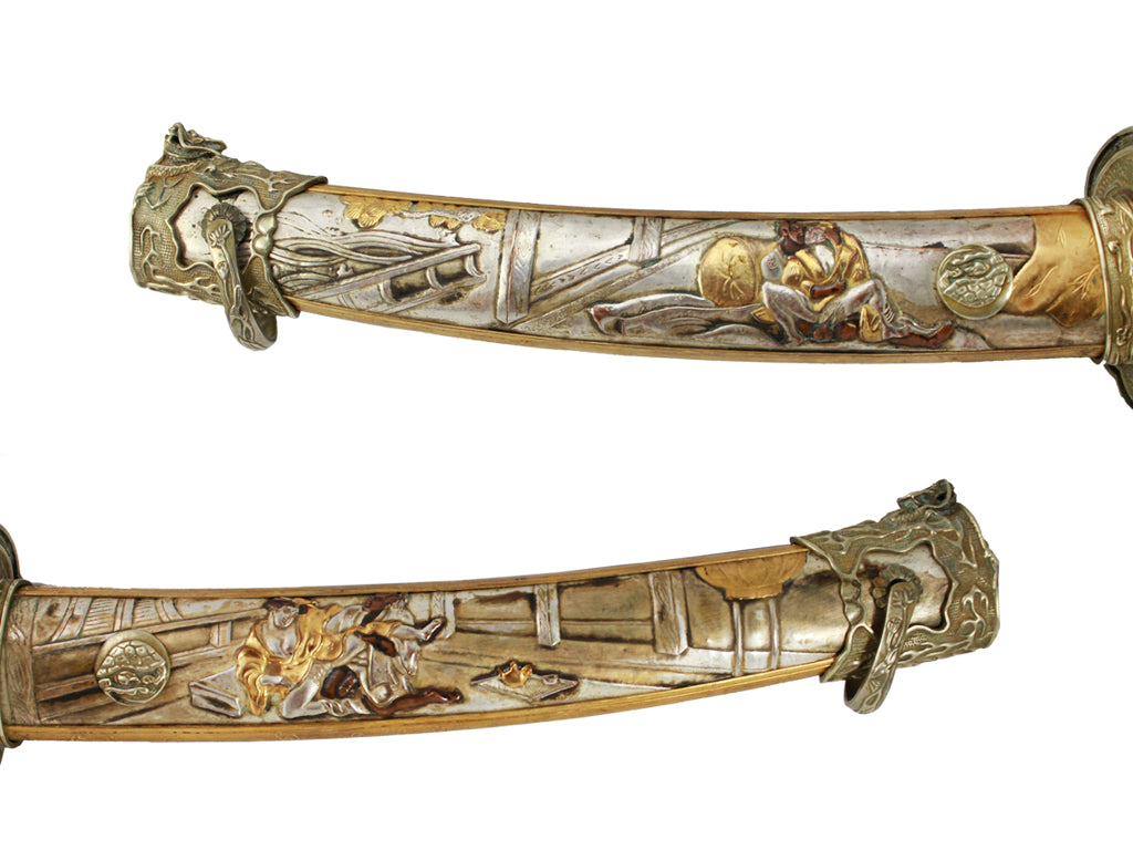 Musashi Shijuuhatte Tachi handle elements