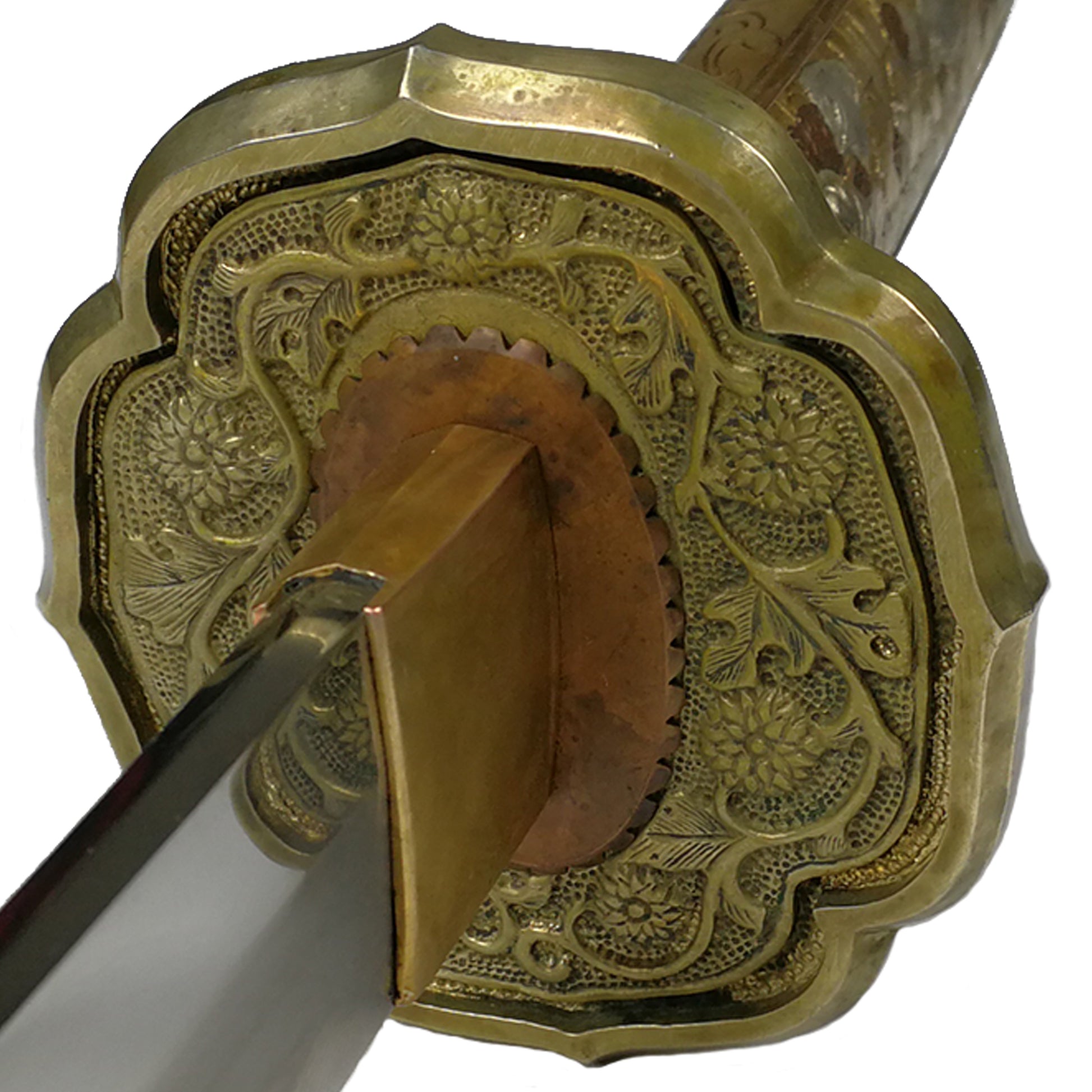 Musashi Suikoden Tachi tsuba - blade-side
