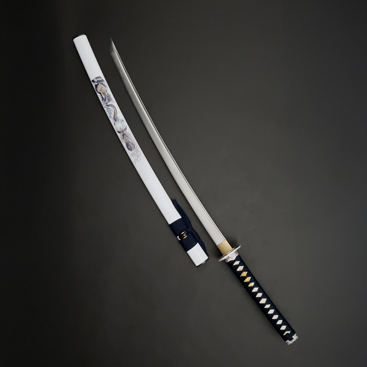 White “Watatsumi” Katana