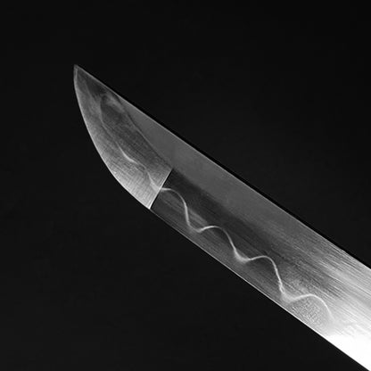 Musashi "Tenryu" Katana kissaki.