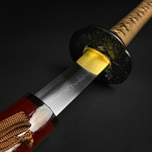 Musashi “Yamata no Orochi”  Burgundy Dragon Slayer Katana