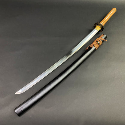 Musashi "Fuji Ryu" (Dragon of Mt. Fuji) Katana kissaki.