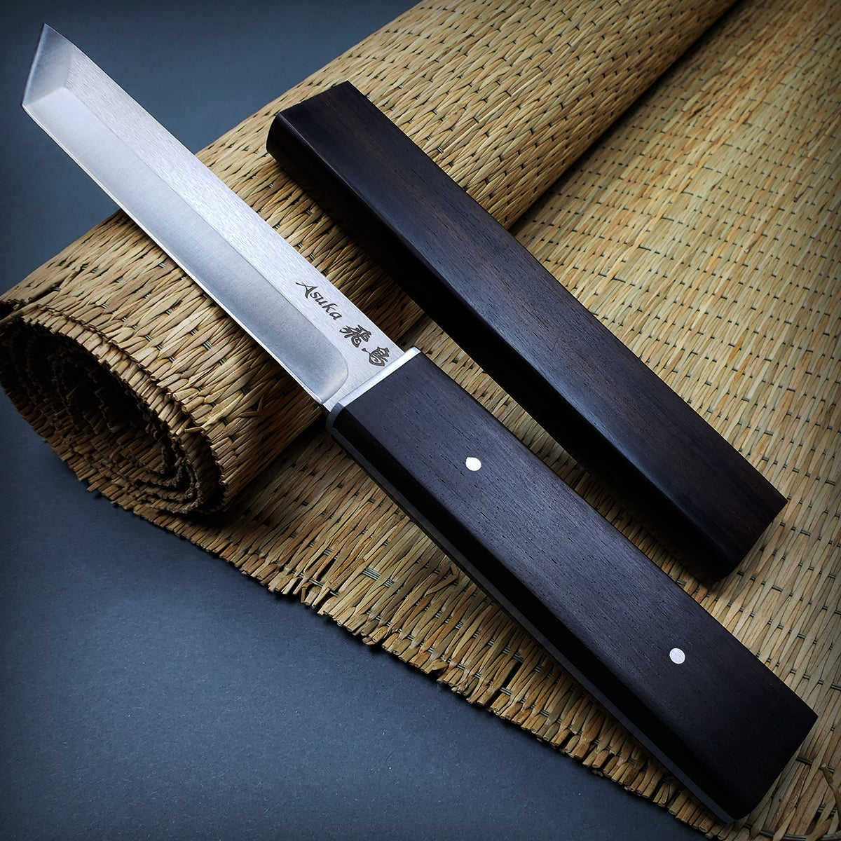 Asuka Full Tang Modern Japanese Tanto Knife.