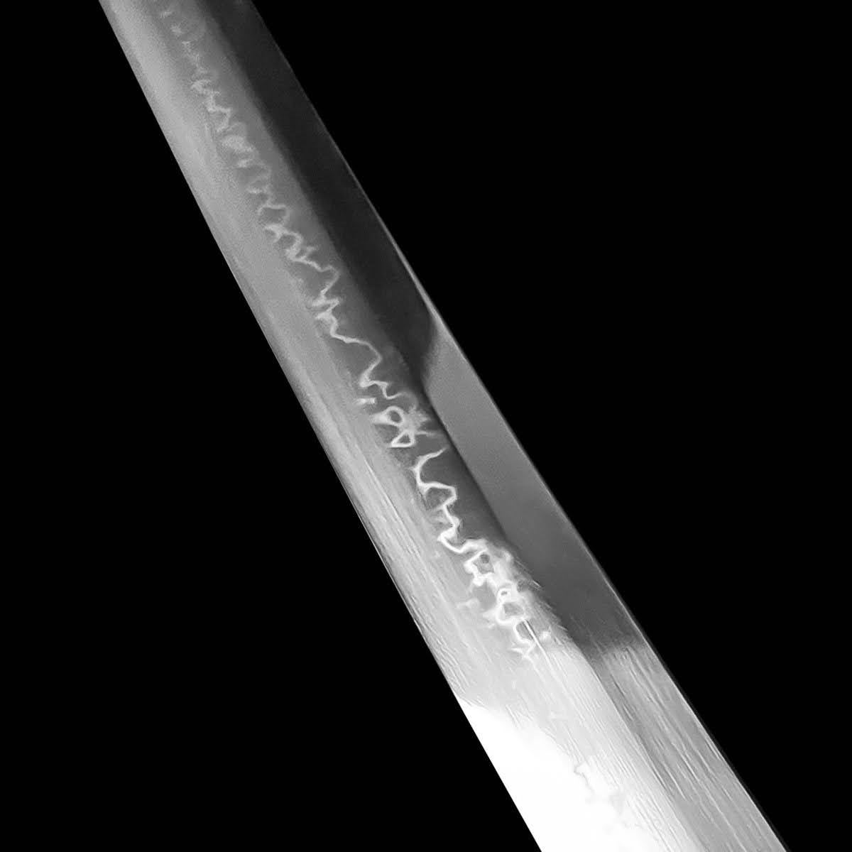 A katana cutting edge.