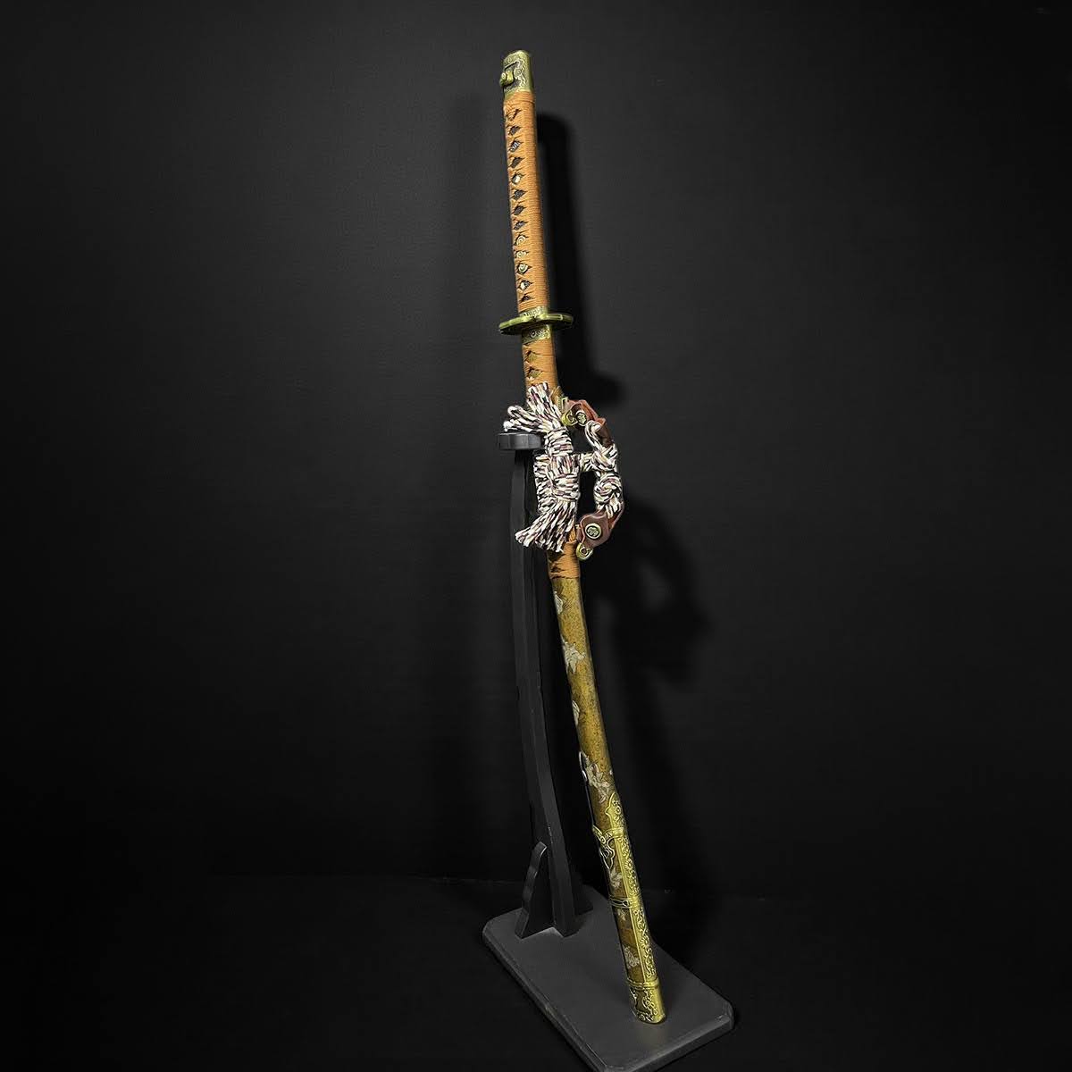 A katana made out of T10 steel.